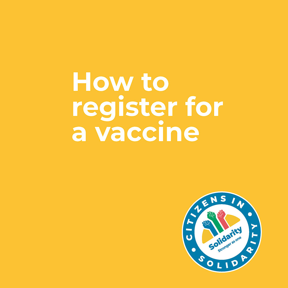 How to register for the COVID-19 vaccination