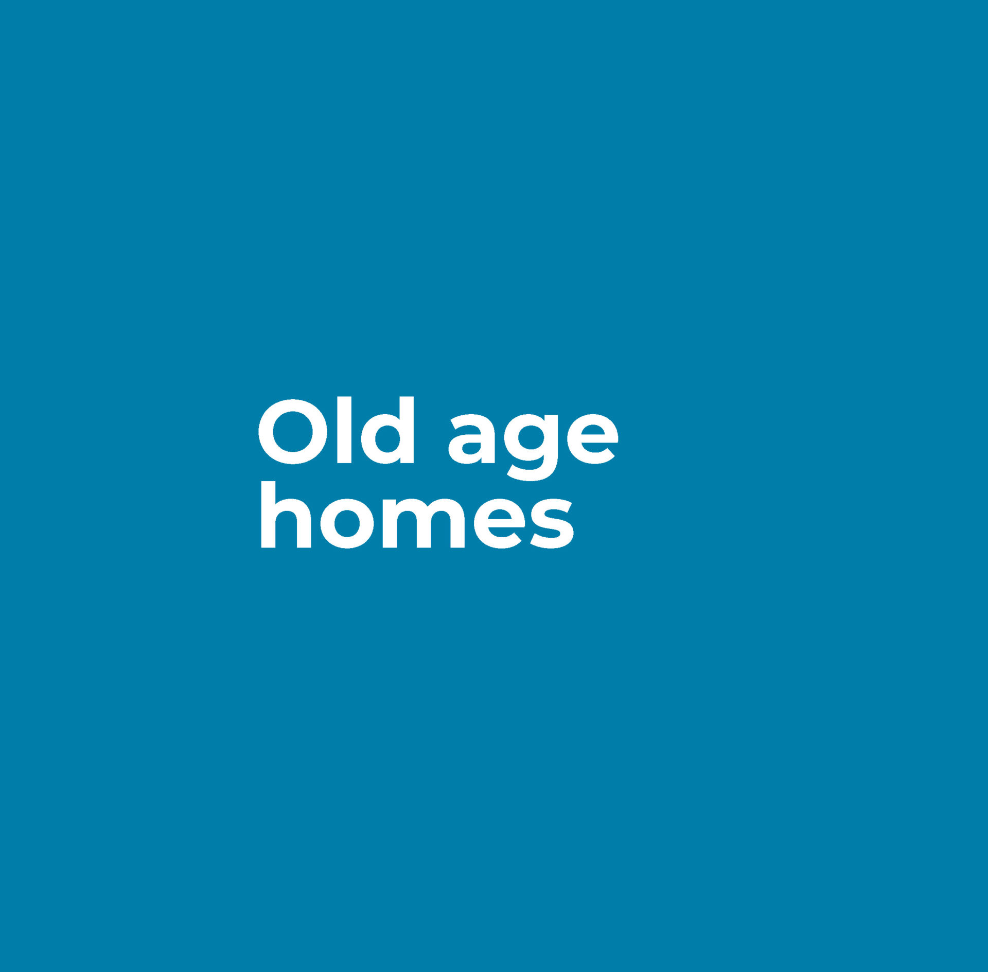 Old Age Homes Solidarity Fund